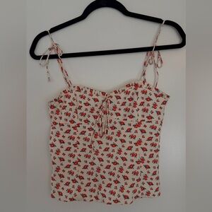 Zara Floral Floral Camisole Top